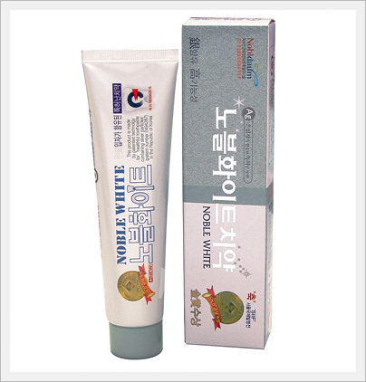 Noble White Toothpaste Made in Korea